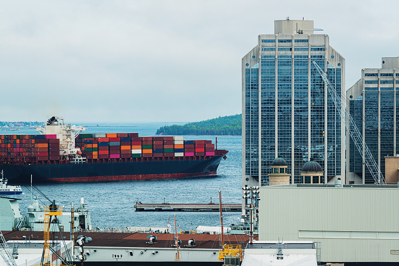 样品窗磁从中国重庆选取轮船货运到达美国阿尔伯克基