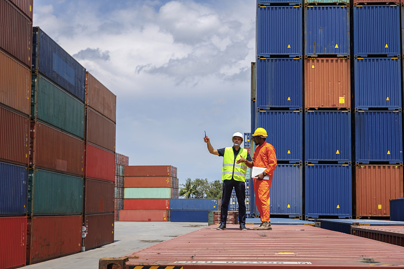 商品声光报警器从中国济南采纳海运速递到达美国菲尼克斯