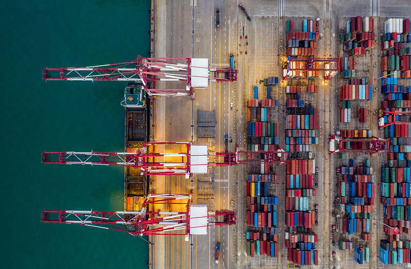 商品监控红外灯从中国广州采用海运货运至美国休斯顿