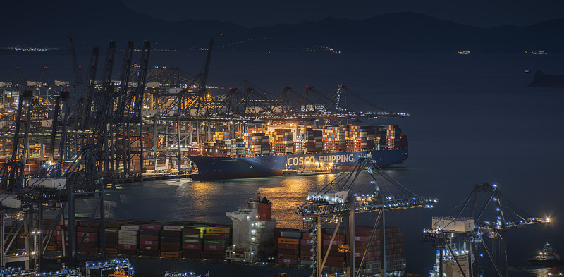 经过中国北京防疫物资邮寄到美国休斯顿