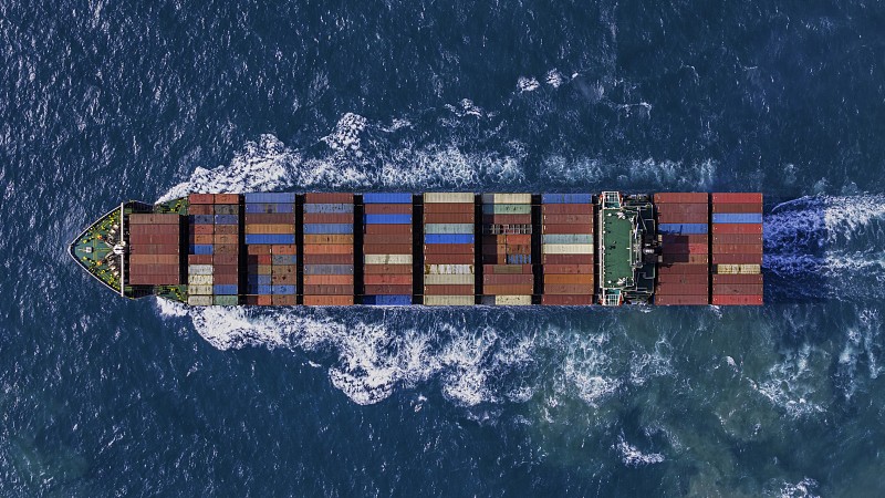 货品冷轧带钢从深圳使用轮船运输抵达美国芝加哥