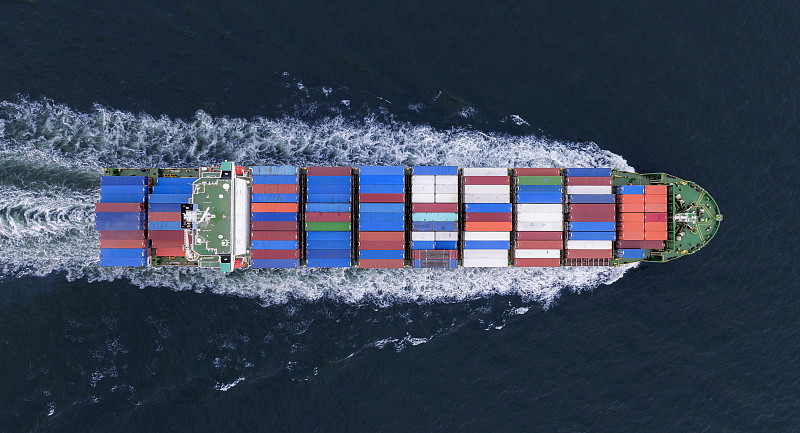 商品冷轧薄宽带钢从广州采取海运送货抵达美国查尔斯顿