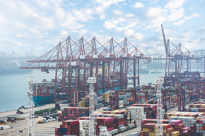 货品车载帐篷及遮阳蓬从中国广州使用轮船快递抵到美国塔科马