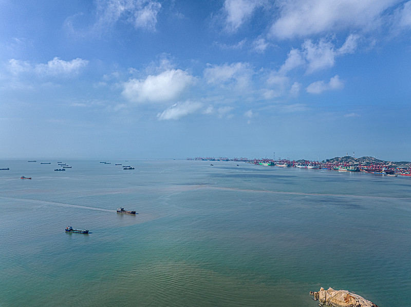 商品短盖豆从中国深圳采纳海运配送抵到美国芝加哥