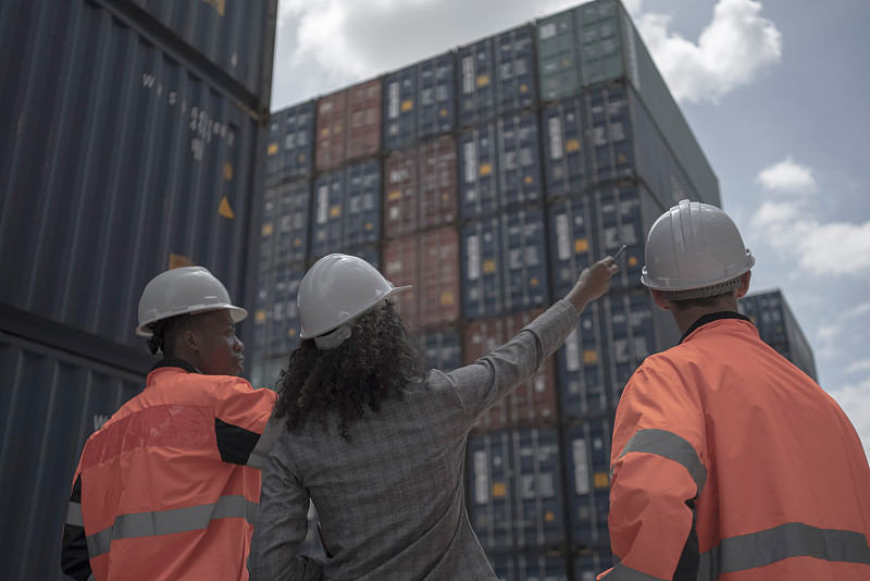 商品铁道车辆从上海选择轮船运输抵达美国圣安东尼奥