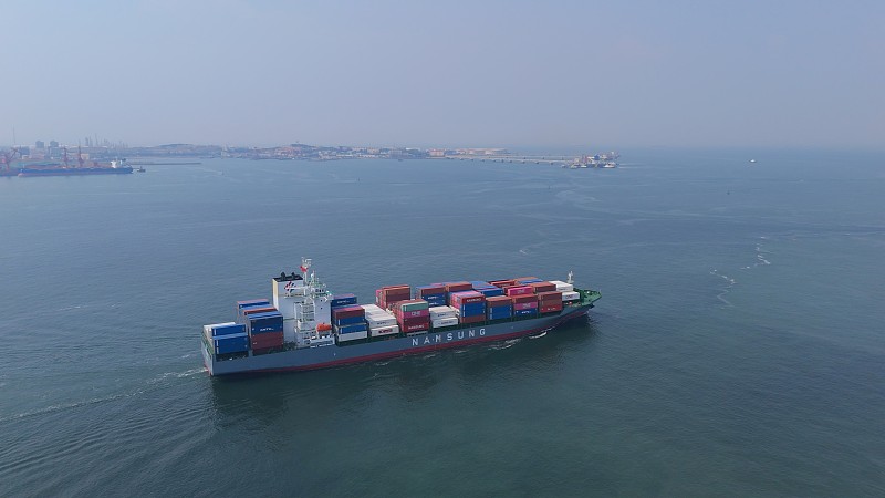 货品铜及其制品经中国苏州选取轮船配送到美国波士顿