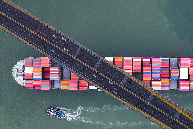 商品订书机经深圳采取轮船快递到美国盐湖城