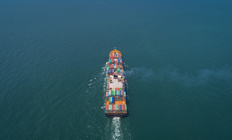 商品锅勺从广州使用轮船速递抵达美国俄克拉荷马城