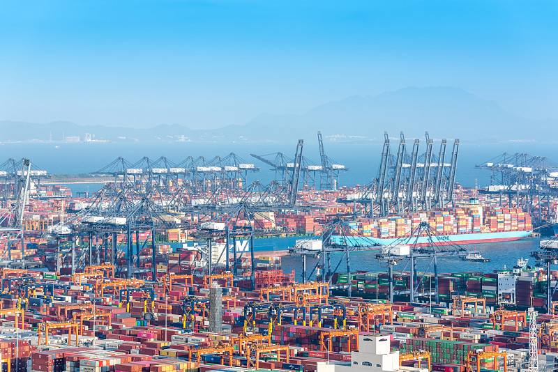 货品工业封口机经上海采用轮船配送到达美国达拉斯