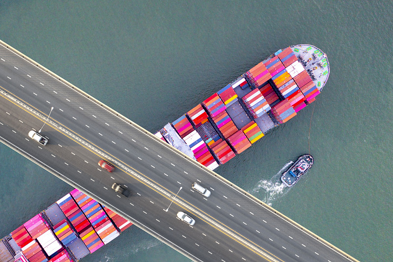 货品船舶从中国广州采取轮船速递抵到美国弗吉尼亚海滩