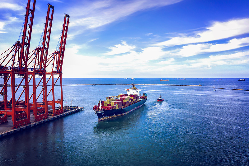 商品通讯测试仪器经中国哈尔滨使用海运配送至美国印第安纳波利斯