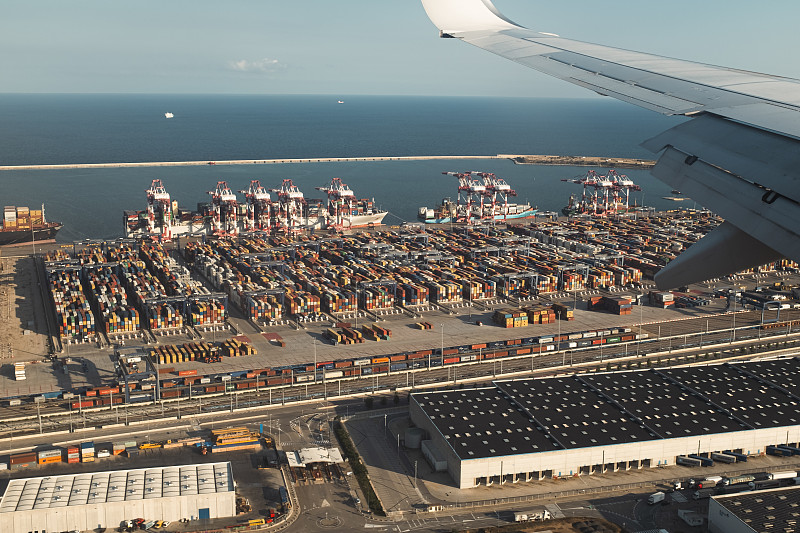 商品工业混合机从中国广州选取空运送货到达美国里士满