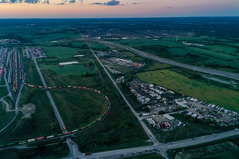 深圳到加拿大密西沙加空海联运专线
