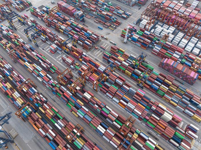 新加坡90%的国际海运集装箱船延误