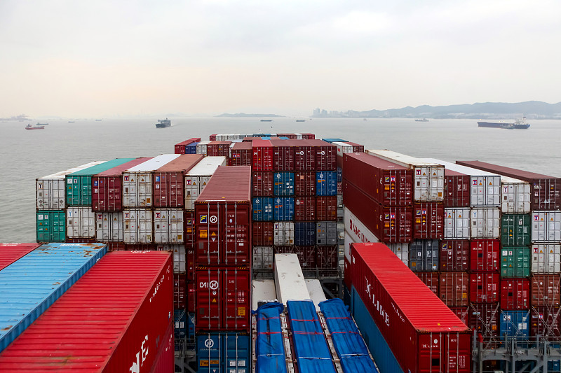 中国广州到加拿大三角洲空海联运快速专线