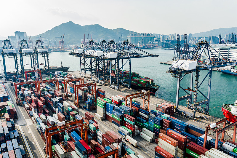 德翔海运南沙轮CA2澳洲航线首航南沙港圆满成功