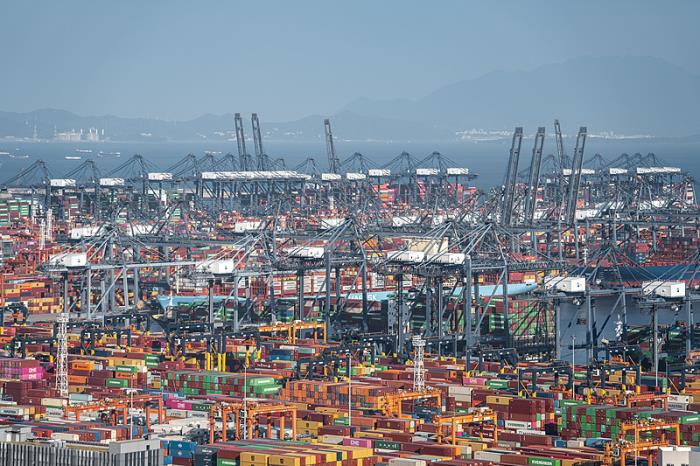 物品生鲜果蔬由中国济南选取海洋轮船驳运到墨西哥蒙克洛瓦