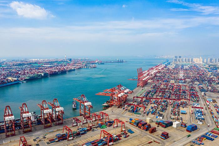 货品粮油调味从中国天津采取海路快运到英国曼彻斯特