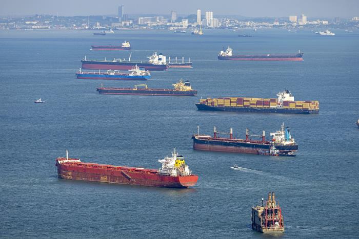 物品休闲食品由中国广州采用船运输送到北欧奥斯陆