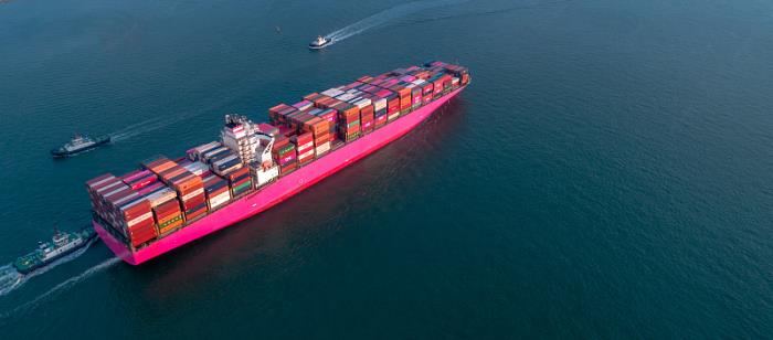 产品文体用品由中国高雄选取海洋轮船抵达到加拿大温哥华