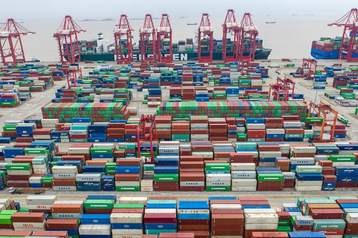 商品皮革箱包及类似容器由中国苏州采取海运运到