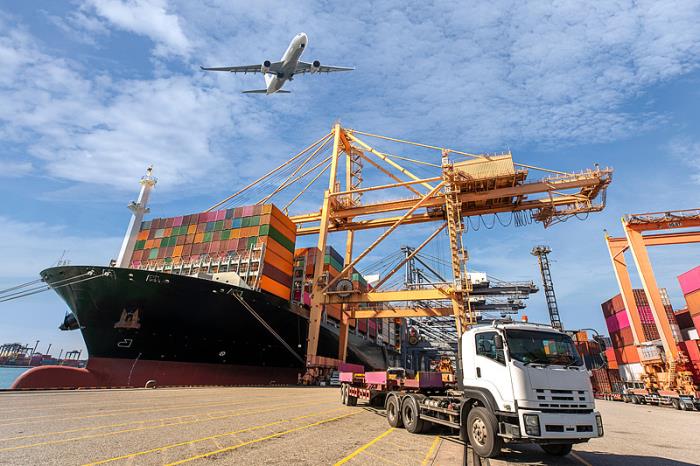 物件苹果从中国成都选择海运航线配送到