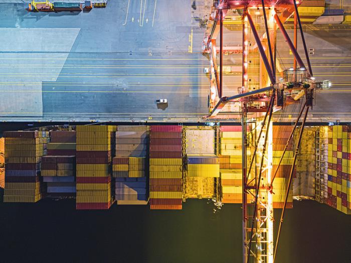 物品缝制机械及其零件由中国西安选择海洋轮船输送到