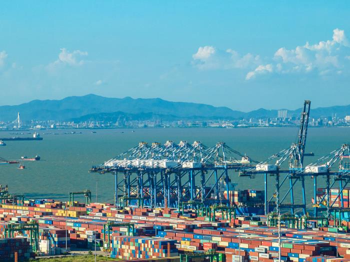 物件纺织原料从中国西安采用海上线路抵达到马里昂松戈