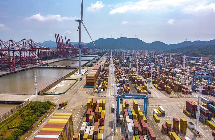 货品电脑外设由中国济南采用水运运送到墨西哥瓜达拉哈拉