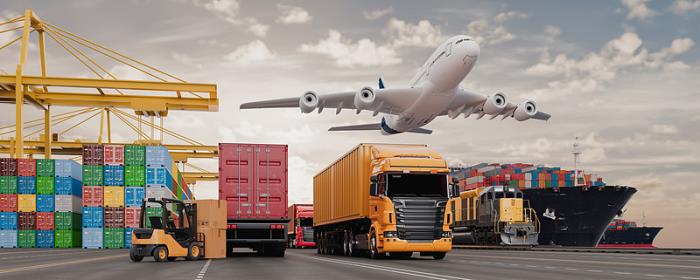 货物水饮从武汉启用货船运输到英国莱斯特