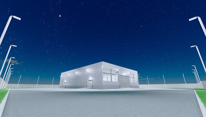 货品厨卫大电从深圳采用航运输送到英国卢顿