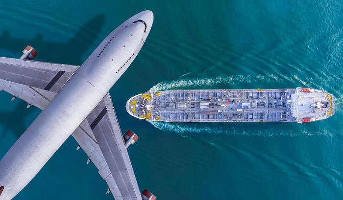产品飞机及其他航空器由中国台湾选择海上线路配送到爱尔兰科克