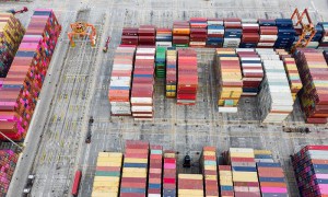 产品电脑数码由中国无锡启用海洋轮船货运到几内亚博内