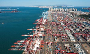 商品茶叶由中国济南选取海运运输到印度加尔各答