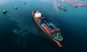 物品钨品由中国泰安市采取船运驳运到英国爱丁堡